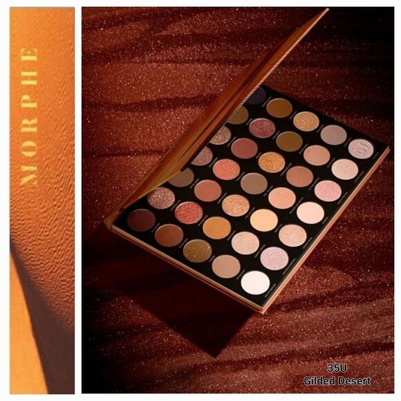 Morphe Other - Morphe Gilded Desert 35U Artistry Eyeshadow Palette